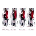 Indoor P3 Portable Digital Poster , Intelligent Integrated Advertising LED