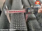 ASME SA192 Serrated Finned Tube HF Welding For Industrial Heaters Enhanced Heat