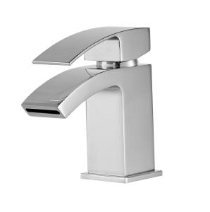 Quality Single Handle Brass Bathroom Mixer Tap Chrome Finish T8322W wholesale