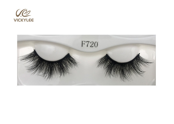 Whole Strip Synthetic Fiber 7D Mink Volume Eye Lashes