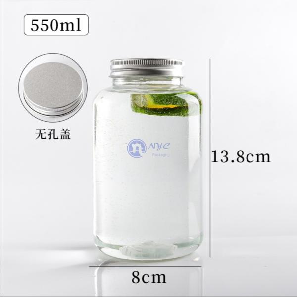 Cheap Cold Drinking BPA Free 650ml Disposable Milk Bottles for sale