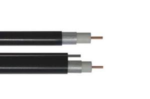 Quality 20.83mm Black PE Jacket Digital Coax Cable for Broadban Network wholesale