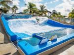Closed Tube Spiral 10mm Fiberglass Water Park Rides For Racing
