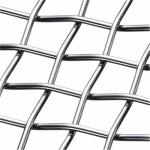 304 316L Stainless Steel Crimped Wire Mesh 3x3 Double Crimped Wire Mesh