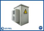 IP55 Rainproof Outdoor Telecom Enclosure Galvanized Steel Anti Corrosion