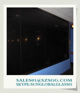 Quality High quality 12mm black coated glass for windows wholesale