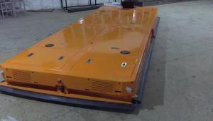 Quality 50T Heavy Load Automated Guided Vehicle 500Ah Battery Power Trackless Transfer Cart wholesale