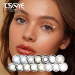 Eye Cosmetic Yearly Gray Contact Lens Colour 8.5mm Zero Power