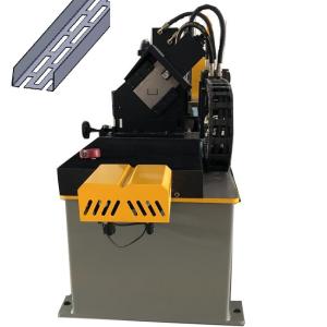 Quality Metal U profile with holes rolling machine wholesale