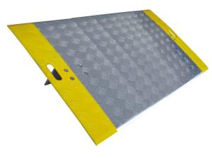Quality high capacity Aluminum Dock Plate for pallet trucks 5 *4 Feet Damage Preventing wholesale