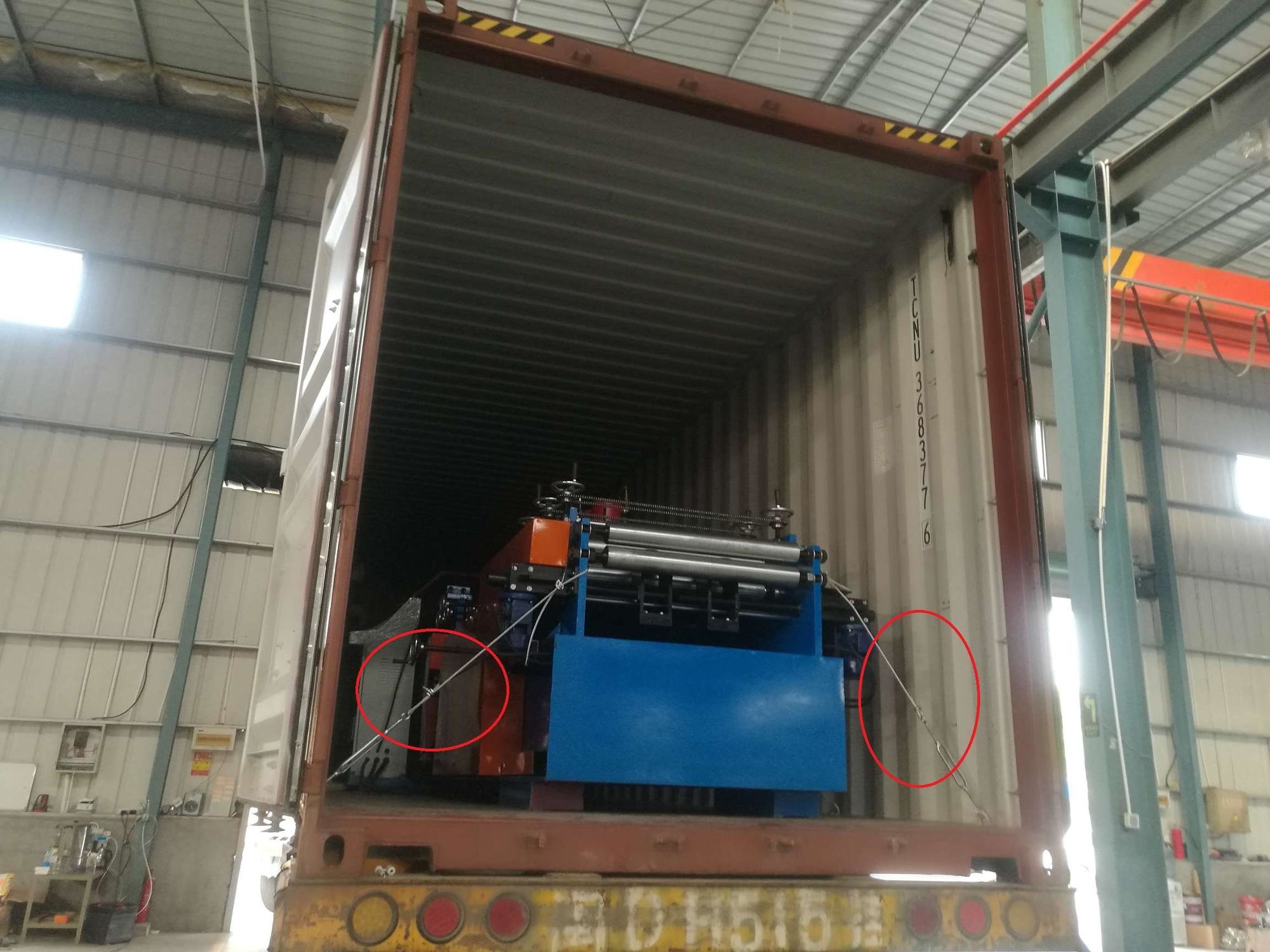 Shaft 75mm Boltless Roof Panel Forming Machine