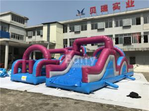 Quality 0.5mm PVC Material Customized Giant Inflatable Obstacle Course Combo wholesale
