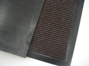 Quality Customized promotional big full stripped Polypropylene Door Mat / mats wholesale