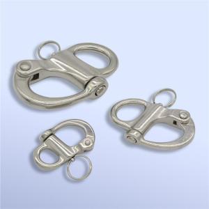 Quality stainless steel fixed snap shackle ,stainless steel rigging hardware wholesale