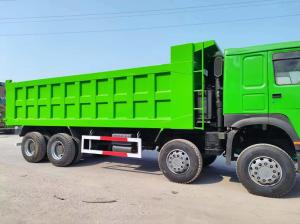 Quality Used Sinotruck HOWO 6*4 Dump Truck Green Large-Heavy Duty Truck Engine Capacity 6-8L wholesale