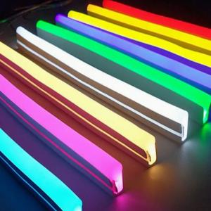 Quality 6 X 12mm Flexible Waterproof LED Strip Lights Outdoor 12V With Neon Light wholesale