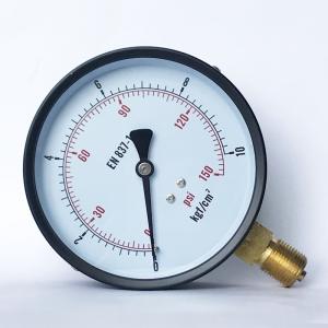 Quality Copper Alloy 150 Psi Pressure Gauge Bottom Mount 100mm Steam Pressure Manometer wholesale