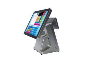 Quality Wireless Scanner POS Cash Register System 15 Inch Capacitive Screen  wholesale