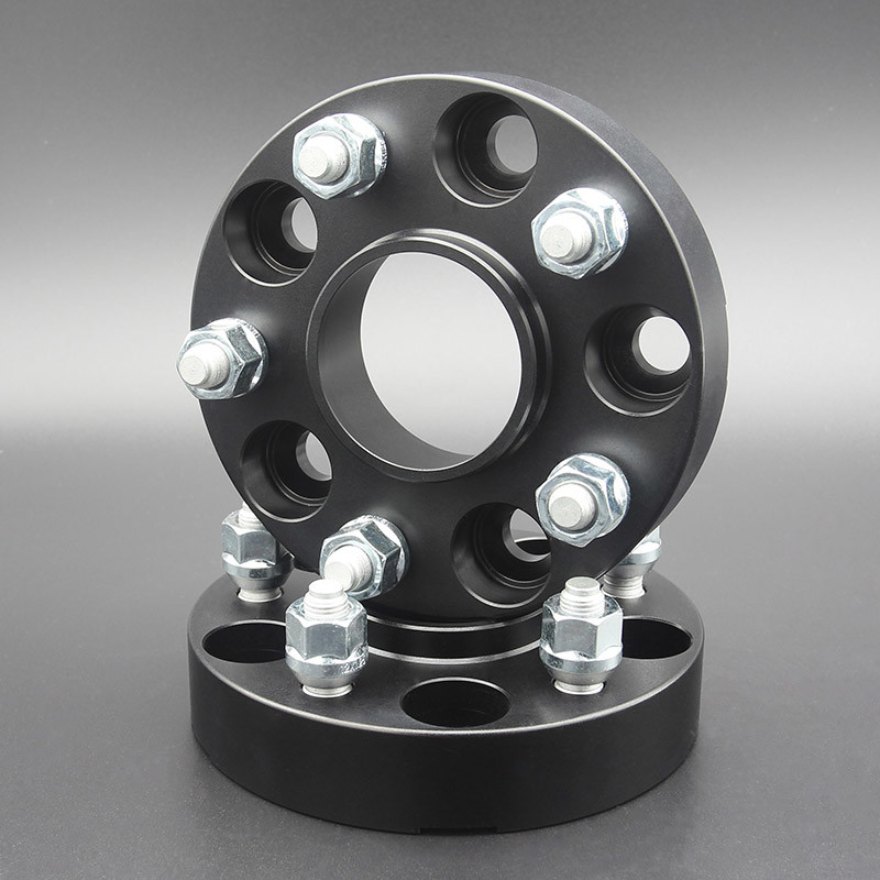40mm Forged Billet Aluminum Hubcentric Spacers PCD 5x4.5" CNC Machined For NISSAN