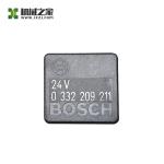 Electrical SANY Crane Parts 60106303 BOSCH Plug Relays 0 332 209 211 24VDC