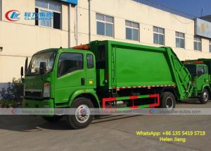 Quality Sinotruk Howo 4x2 140hp Waste Refuse Compactor Truck wholesale