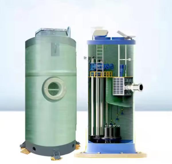 FRP Integrated Prefabricated Lift Station Rainwater Collection FRP Buried Sewage