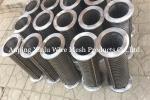 Stainless Steel Reversed Wedge Wire Screen Pipe V Profile Wrapped