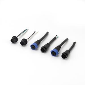 Quality Nylon Male Female Plug Socket , PA66 3 Pin Male Female Wire Connector wholesale