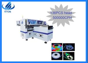 Quality 500000CPH SMT Chip Mounter 136PCS Heads SMT Pick And Place Machine wholesale