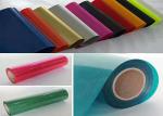 Lettering Printed Heat Transfer Foil Rolls Good Tensile Strength 42 Colors