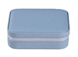Quality Faux Leather Travel Small Jewelry Gift Box Customized For Rings Earrings Necklace wholesale