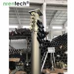 10m lockable pneumatic telescopic mast 50kg payloads- mobile antenna telecom