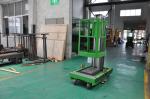 Single Mast Aluminum Aerial Work Platform 130Kg Load and 8 Meters