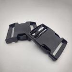 T Shaped Luggage Plastic Safety Buckle 3/5'' 15mm Adjustable Side Release Buckle