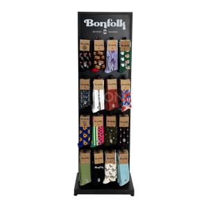 Quality Creative Sock Display Ideas 2-way Free Standing Retail Sock Display Rack wholesale