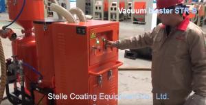 Quality Red Color Vacuum Sandblasting Equipment , Industrial Blast Cabinet Energy Saving wholesale