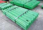 Long Life Jaw Crusher Spare Parts , Stone Crusher Jaw Plate by manganese steel