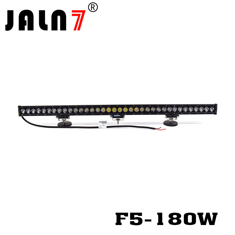 LED Light Bar JALN7 180W Spot Flood Beam LED Driving Lamp Super Bright Off Road Lights LED Work Light Boat Jeep