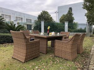 Quality Big Size Comfortable Rattan Outdoor Sofa Dining Set Wicker Furniture wholesale