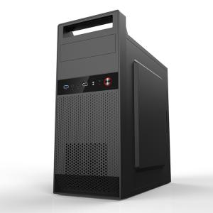 Quality Black MATX Motherboard SPCC Industrial PC Case wholesale