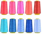 5000M 40S/2 Hilo De Coser 100% Polyester Sewing Thread Supplier 12 Years