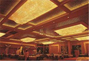 Quality Lobby Hotel Project Furniture With Glass Chandelier wholesale