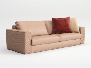 Quality Commercial Hotel Reception Area Couches / Modern Lobby Sofa With Arm Support wholesale