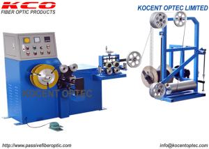Quality Fiber Optic Cable Cutting Equipment / FTTH Drop Cable Rolling Cutting Machine wholesale
