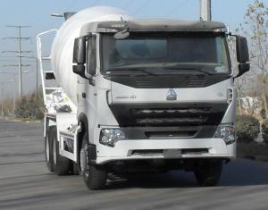 Quality Mobile Concrete Mixture Truck , Industrial Cement Mixer Vehicle RHD 6X4 wholesale