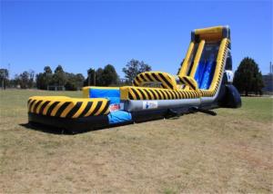 Quality Commercial Big Inflatable Water Slide Long Lifespan Puncture Proof For Amusement Park wholesale