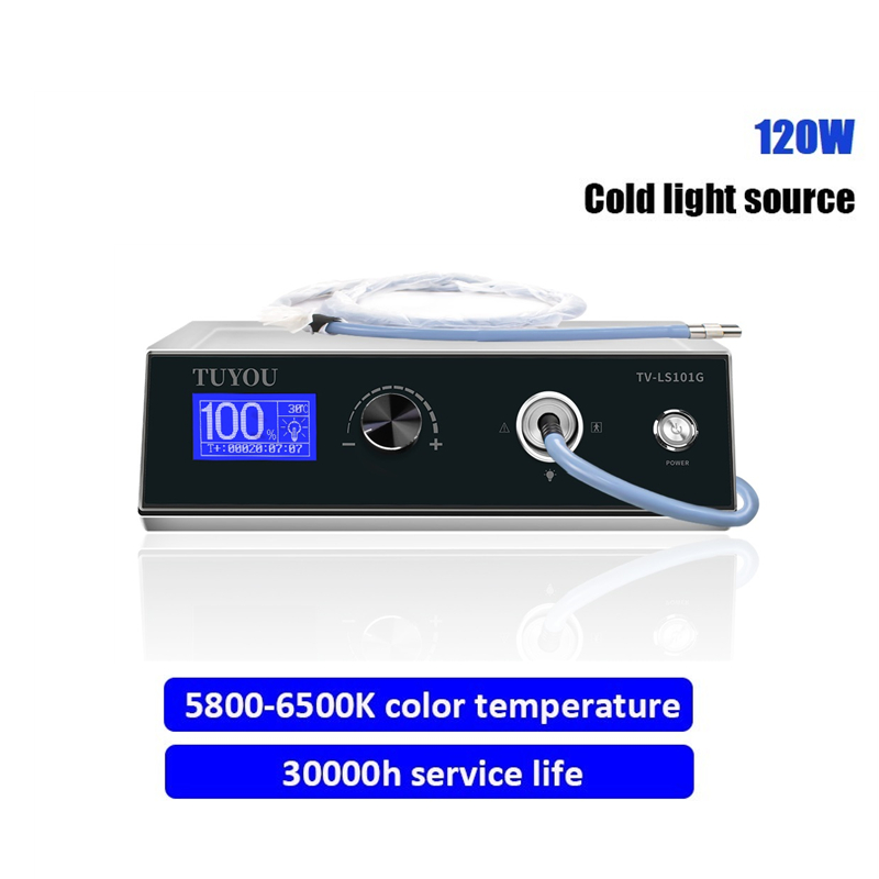 LED Cold Light Source Surgical With Dimmer Brightness Control For Rigid Endoscope
