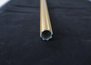 Quality Golden 5.8m Metres 0.3mm Aluminium Curtain Rod wholesale