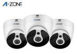 Ip Waterproof Closed Circuit Television Cameras , White Dome Cctv Camera 1536P