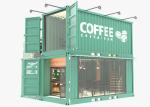 Topshaw Popular Prefab House Modular 20ft 40ft Shipping Container Shop Design